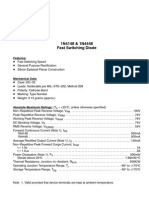 Fast Switching 1N4148 & 1N4448 Diodes