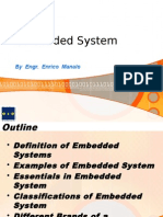 Embedded System: by Engr. Enrico Manalo