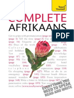 01 Teach Yourself Complete Afrikaans 2010 Plural