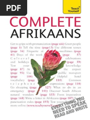 01 Teach Yourself Complete Afrikaans 2010 Plural