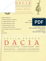 Vasile Parvan Dacia Civilizaiile Strvechi Din Regiunile Carpatodanubiene