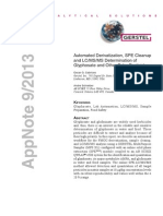 LCMSMS Determination of Glyphosate and Other Polar Pesticides