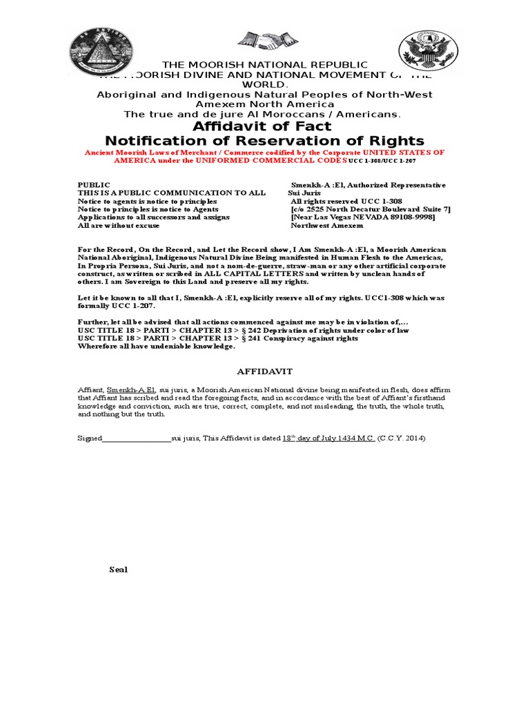 How To Write A Reservation Of Rights Letter