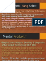 Ciri-Ciri Mental Yang Sehat 