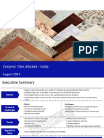 Ceramic Tiles Market - India: August 2014