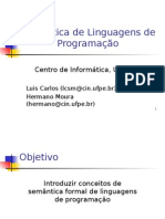 Semântica de Linguagens de Programação