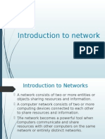 Introduction To Networks