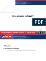 Investments in Equity