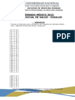 Internado Medico Essalud 2015 - Claves