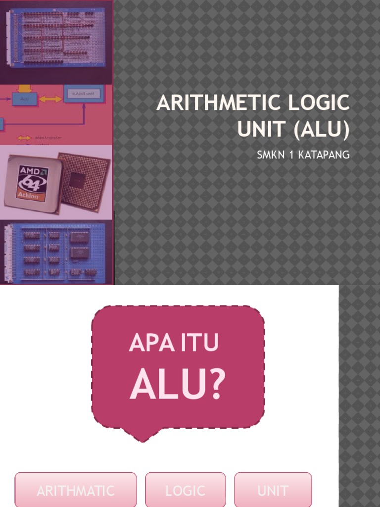 ArithmEtic Logic Unit (Alu) | PDF