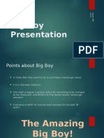 Big Boy Presentation