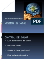 Principios de densitometría y control de color