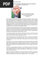 Between Hammer and Anvil - Al Nakba - YWCA Newsletter May 2015