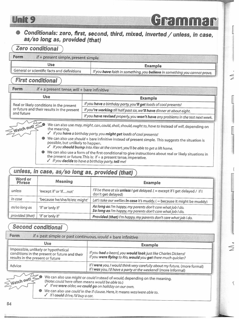 Conditionals | PDF