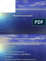 Metabolismul Lipidic