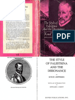 Jeppesen, K. - The Style of Palestrina and The Dissonance