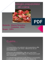 Microbiologia Preparatelor Din Carne