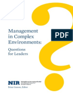 Management in Complex Environments