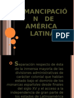 Emancipacion America Latina PP