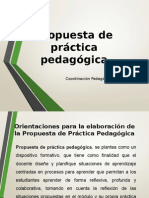 Propuesta de Práctica Pedagógica - PPP