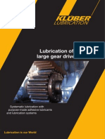 Lubrication of Large Gear Drives
