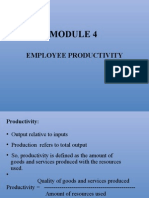 Employee Productivity