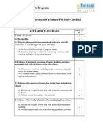 28-unit tesol portfolio checklist