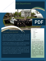 2010 Dunwoody Police Department Strategic Plan