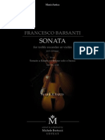 Francesco Barsanti - Sonatas