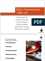 Business Ethics Presentation Bba V-A