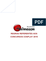 Regras Concurso Cosplay Animazon no Taikai 2015