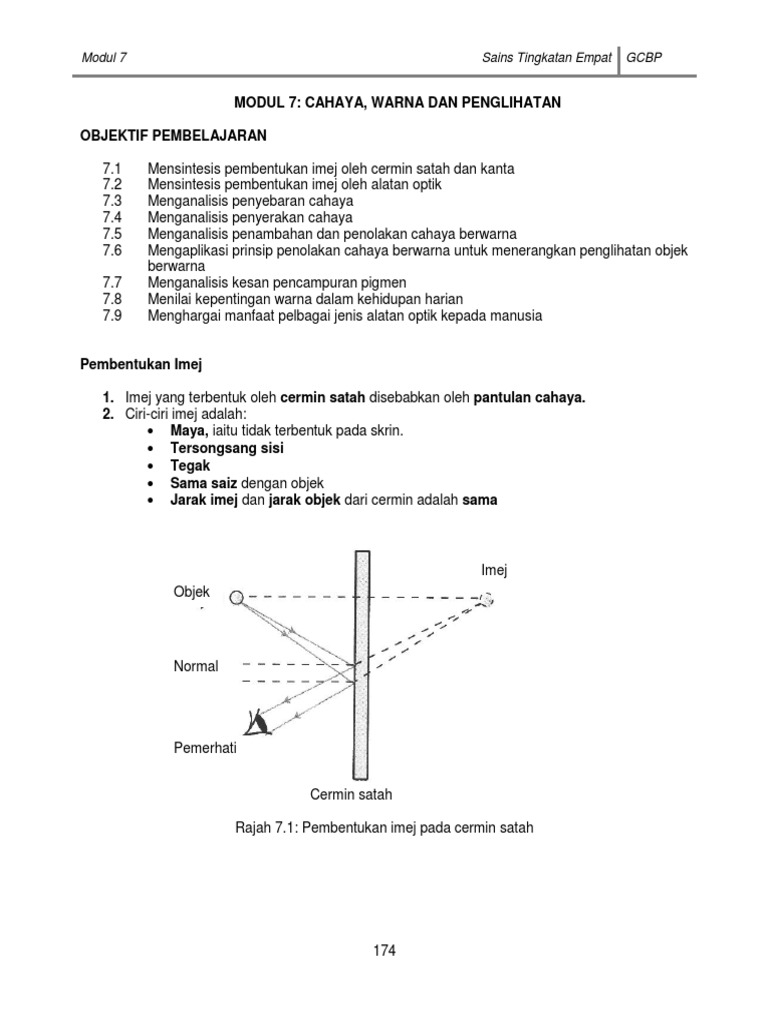 M 7 Cahaya Penglihatan Dan Warna Pdf