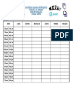 Formato de Horario MEFST