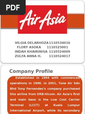 E Commerce Air Asia Pdf Electronic Business Internet