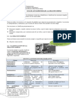 7º Coordinación - la oración simple y funciones del lenguaje..doc