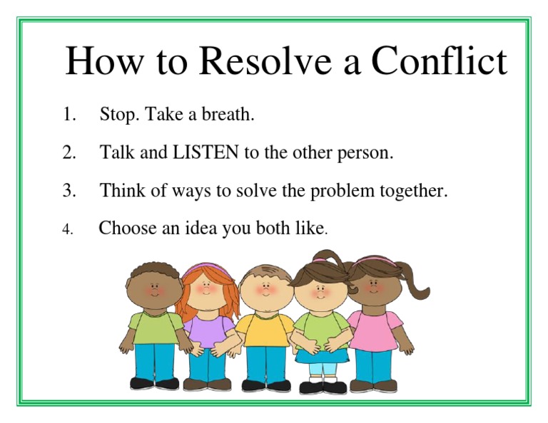 Conflictresolutionposter | PDF