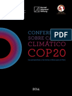 Conferencia Sobre Cambio Climatico COP 20 - 2014- CL