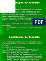 Legislação de Trânsito