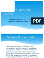 Sistem Ekonomi Islam