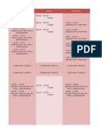 Agenda Semanal