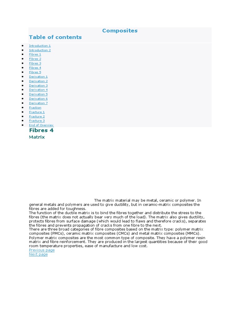 Composite Materials Overview | PDF | Technology & Engineering
