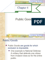 Chapter 4 - Public Goods