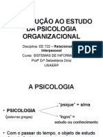 Psicologia Organizacional