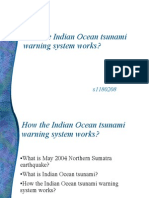 How The Indian Ocean Tsunami Warning System Works?