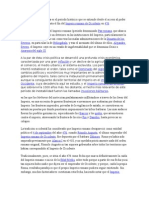 El Bajo Imperio Romano Es El Período Histórico Que Se Extiende Desde El Acceso Al Poder de Diocleciano en 284 Hasta El Fin Del Imperio Romano de Occidente en 476