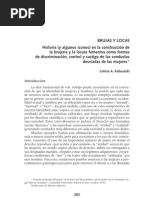 BRUJAS Y LOCAS Historia (y Algunos íconos)