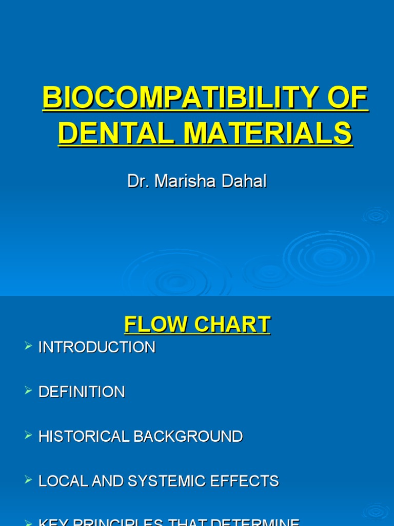 of Dental Materials PDF Allergy Dental Material