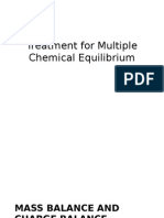Treatment For Multiple Chem Equil