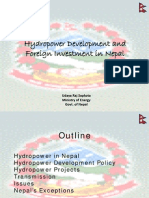 Nepal's Hydropower Development and Foreign Investment Opportunities