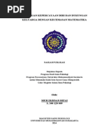 Download HUBUNGAN KEPERCAYAAN DIRI DAN DUKUNGAN KELUARGA DENGAN KECEMASAN MATEMATIKA by Chrysna nay-na Sinulingga SN265956304 doc pdf